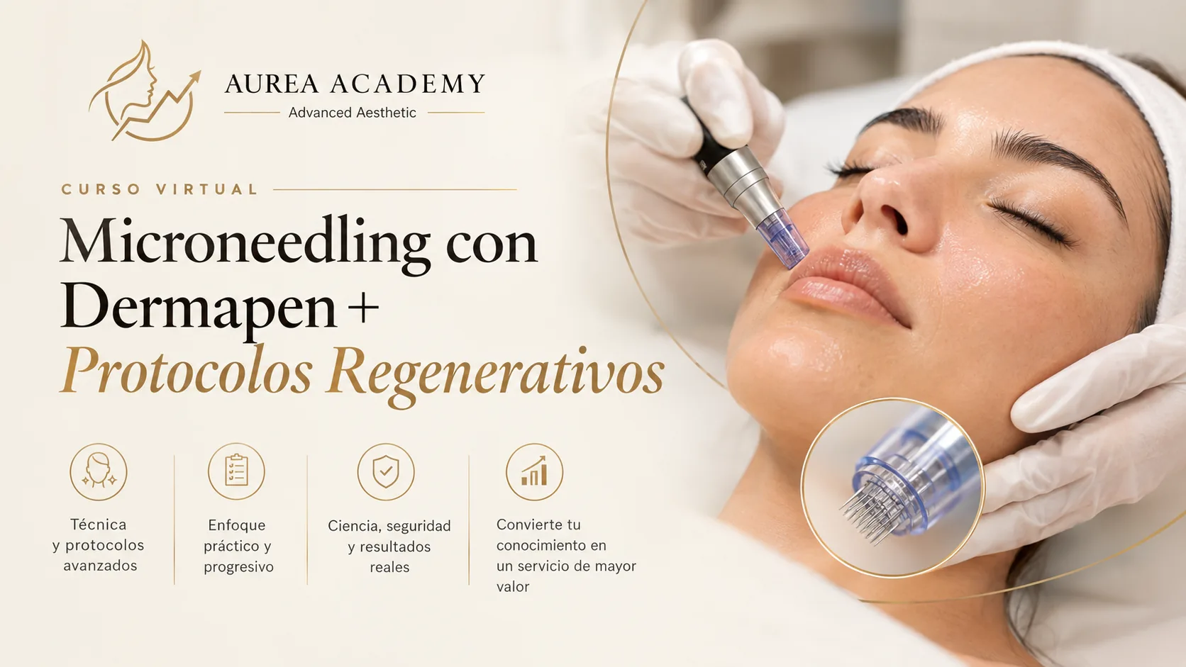Microneedling con Dermapen + Protocolos Regenerativos